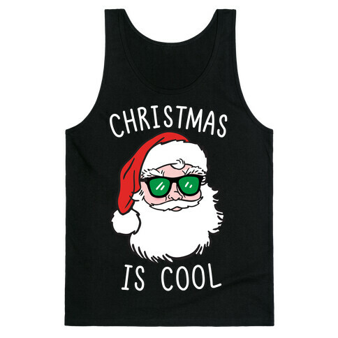 Christmas Is Cool (White) Tank Top