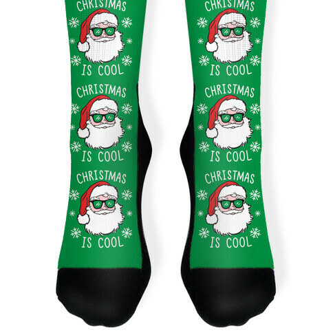 Christmas Is Cool Sock