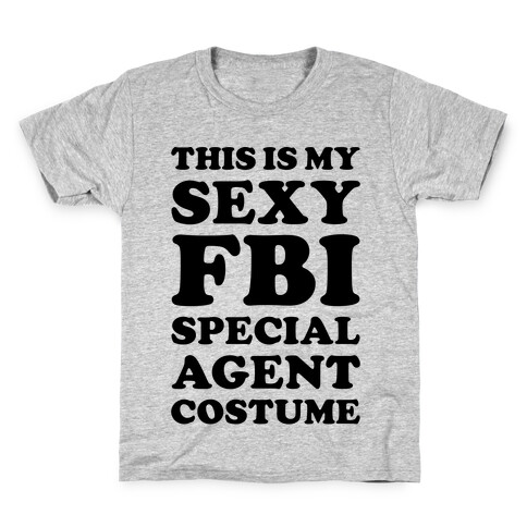 Sexy FBI Special Agent Kids T-Shirt