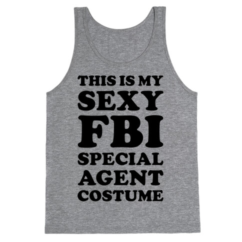 Sexy FBI Special Agent Tank Top