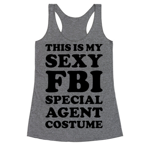 Sexy FBI Special Agent Racerback Tank Top