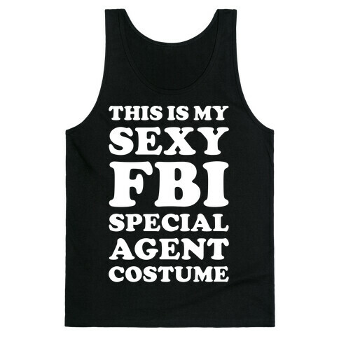 Sexy FBI Special Agent Tank Top