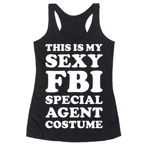 Sexy FBI Special Agent Racerback Tank Top