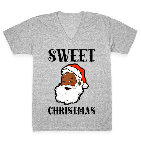 Sweet Christmas V-Neck Tee Shirt