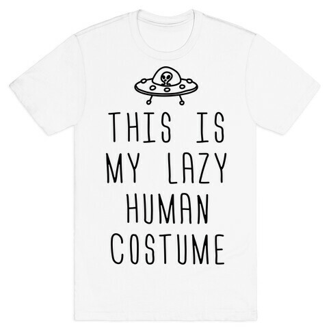 This Is My Lazy Human Costume T-Shirt