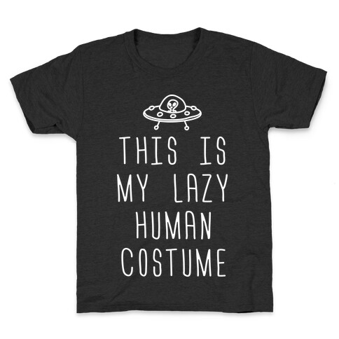 This Is My Lazy Human Costume Kids T-Shirt