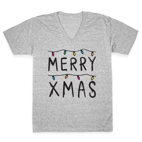 Merry Xmas Things V-Neck Tee Shirt