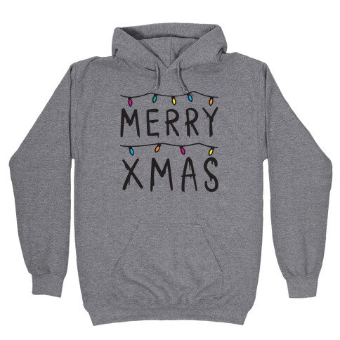 Merry Xmas Things Hooded Sweatshirt