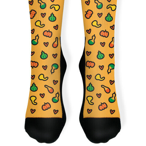 Fall Gourds Sock