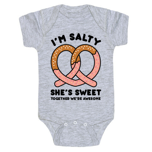 I'm Salty She's Sweet Baby One-Piece