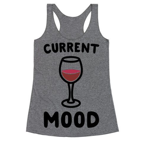 Current Mood Wine Racerback Tank Top