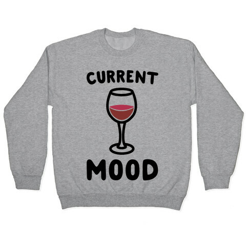 Current Mood Wine Pullover