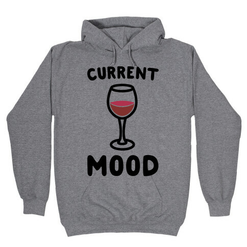 Current Mood Wine Hooded Sweatshirt