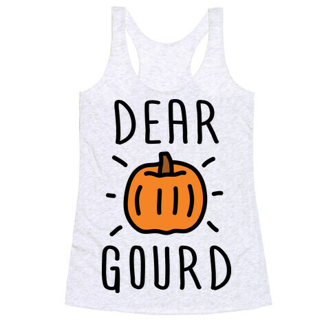 Dear Gourd Racerback Tank Top