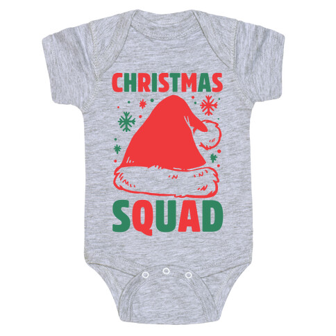 Christmas Squad Baby One-Piece