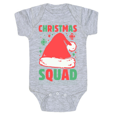 Christmas Squad Baby One-Piece