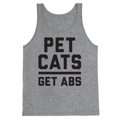 Pet Cats Get Abs Tank Top