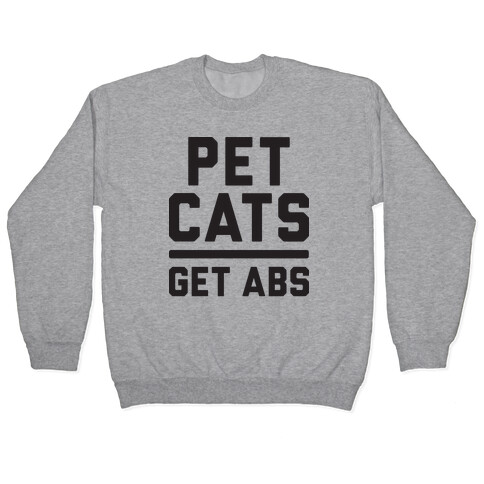 Pet Cats Get Abs Pullover