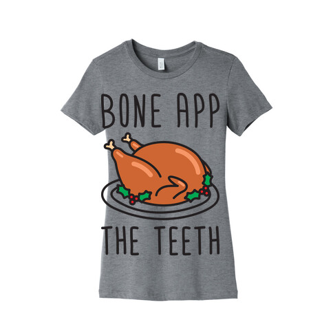 Bone App The Teeth Womens T-Shirt