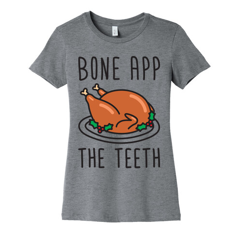 Bone App The Teeth Womens T-Shirt