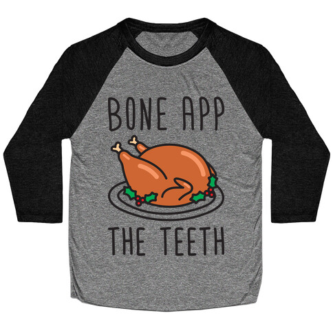 Bone App The Teeth Baseball Tee