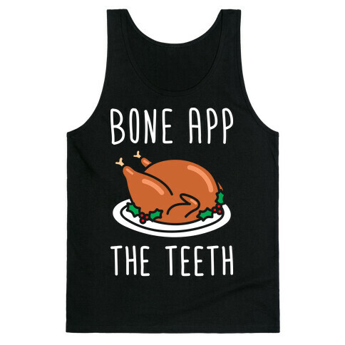 Bone App The Teeth (White) Tank Top
