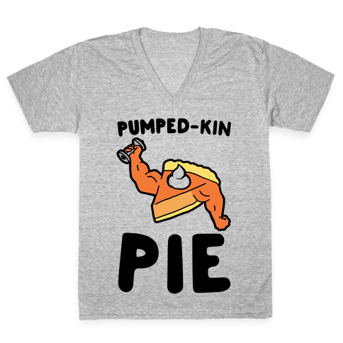 Pumped-kin Pie V-Neck Tee Shirt