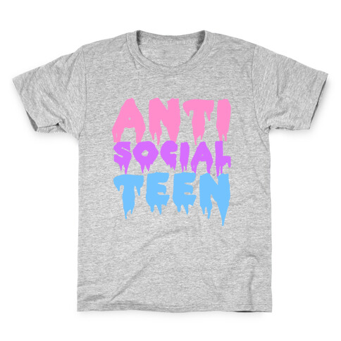 Anti Social Teen Kids T-Shirt