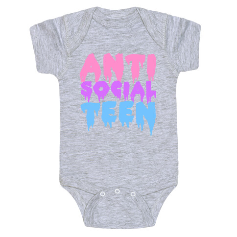 Anti Social Teen Baby One-Piece