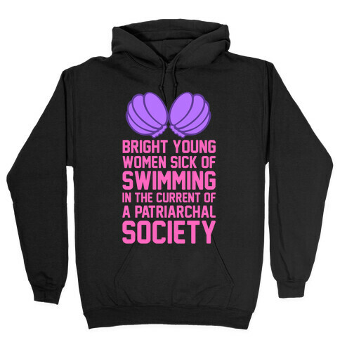 Feminist Mermaid Hooded Sweatshirt