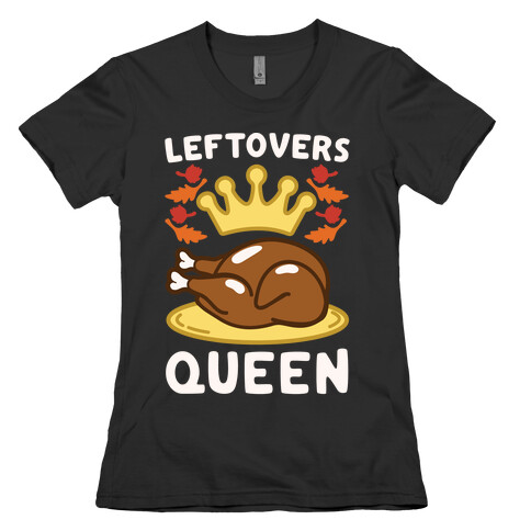 Leftovers Queen White Print Womens T-Shirt