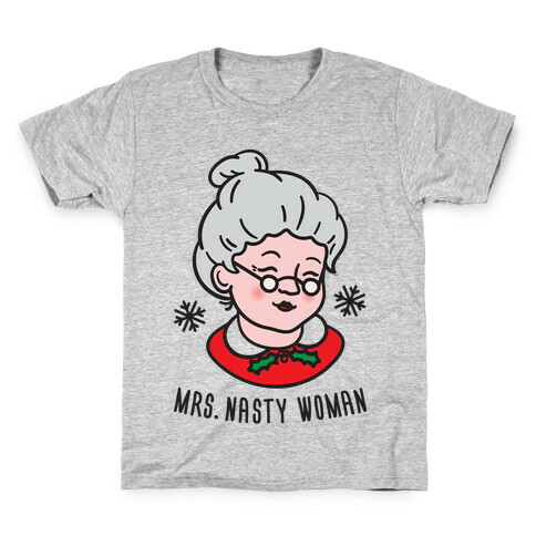 Mrs. Nasty Woman Kids T-Shirt