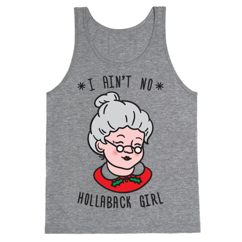 Hollaback Mrs. Claus Tank Top