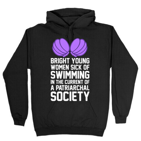 Feminist Mermaid Hooded Sweatshirt