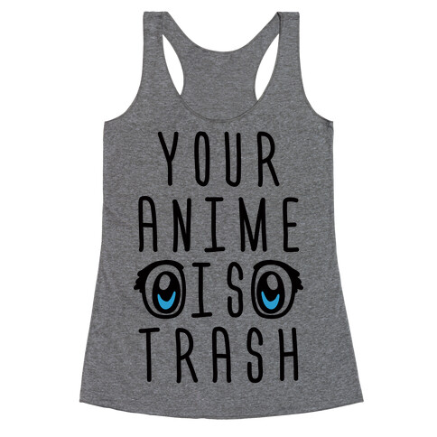 Your Anime Is Trash Racerback Tank Top