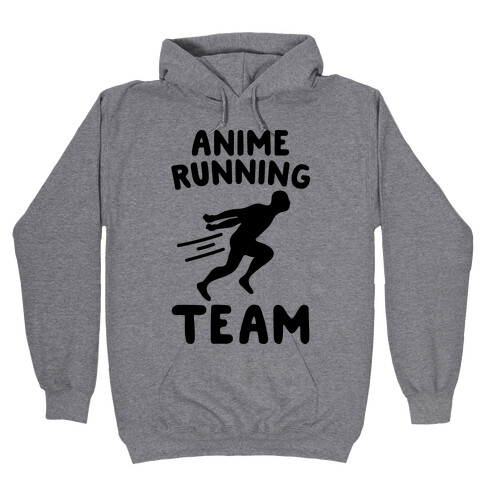 Anime Running Team  Hooded Sweatshirt