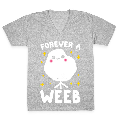 Forever A Weeb V-Neck Tee Shirt