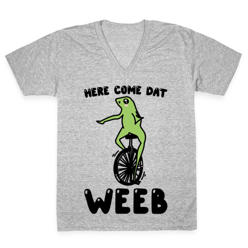 Here Come Dat Weeb V-Neck Tee Shirt