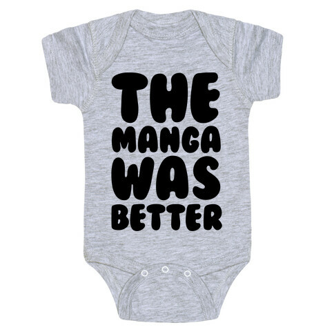 The Manga Was Better Baby One-Piece