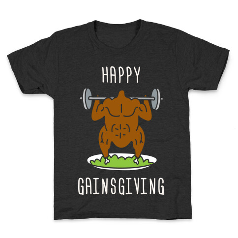 Happy Gainsgiving Kids T-Shirt