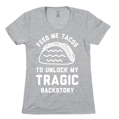 Unlock My Tragic Backstory Womens T-Shirt