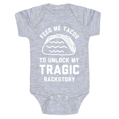 Unlock My Tragic Backstory Baby One-Piece