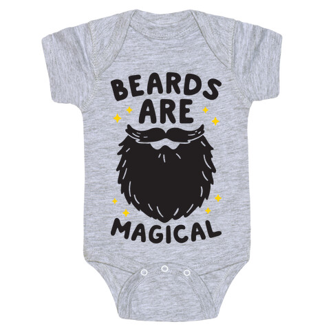Beards Are Magical Baby One-Piece