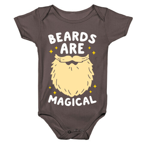 Beards Are Magical Baby One-Piece