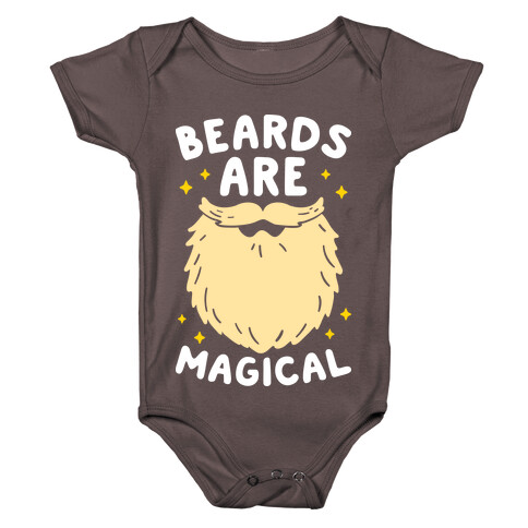 Beards Are Magical Baby One-Piece