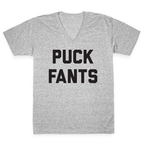 Puck Fants V-Neck Tee Shirt