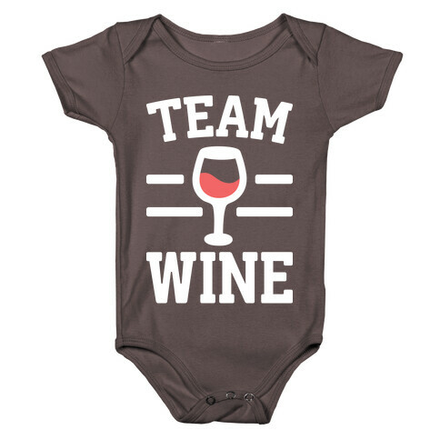 Team Wine Baby One-Piece