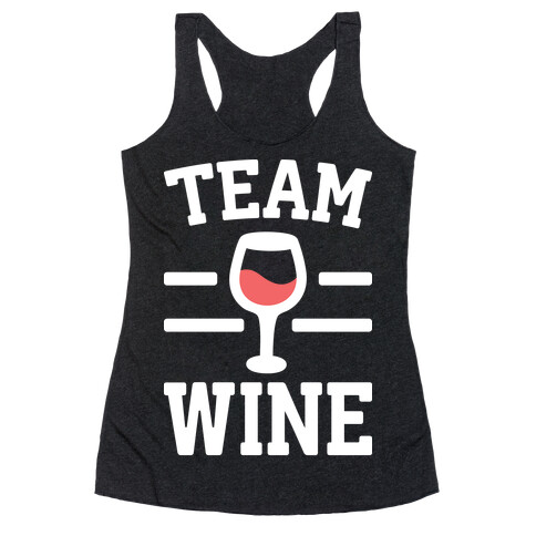 Team Wine Racerback Tank Top