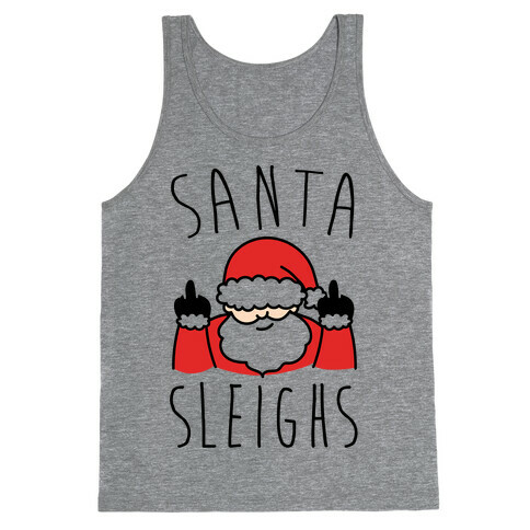 Santa Sleighs Parody Tank Top