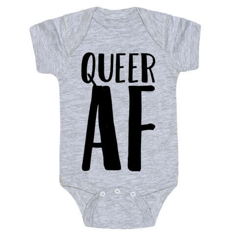 Queer AF Baby One-Piece